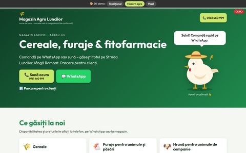 Stilul Modern agro